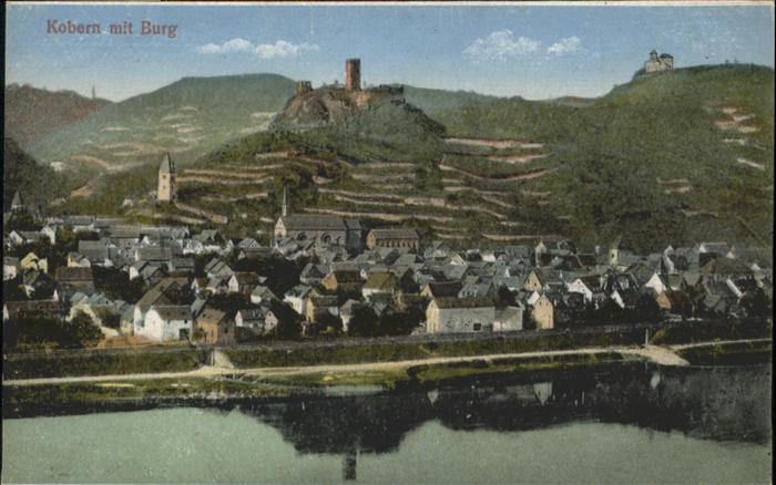 Kobern-Gondorf Kobern Burg Mosel