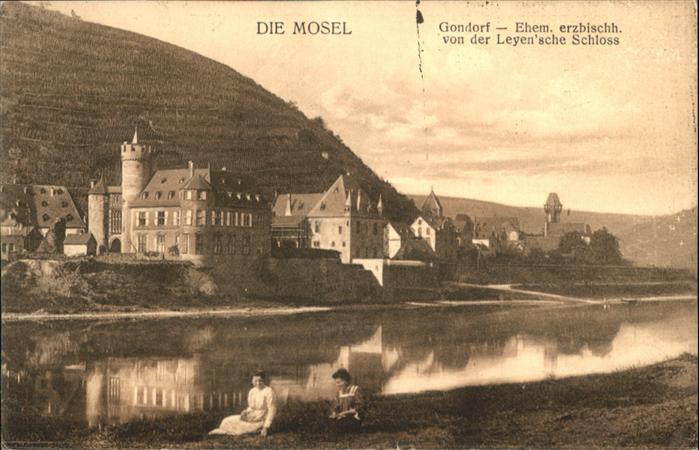 Gondorf Mosel Gondorf Schloss von der Leyen Mosel