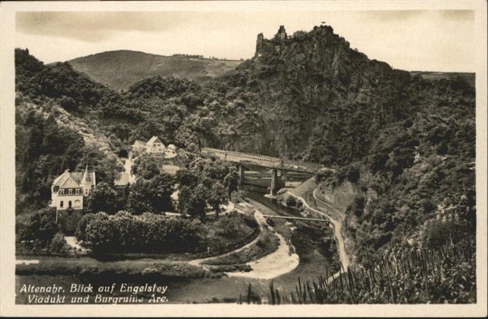Altenahr Engelsley Viadukt Burgruine Are