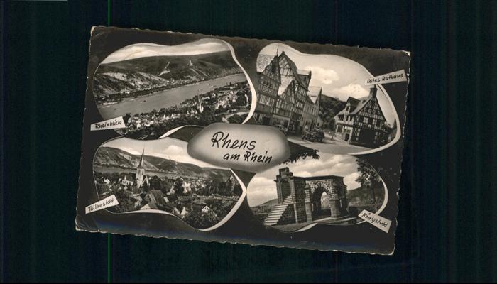 Rhens Fachwerkhäuser Alters Rathaus Königstuh