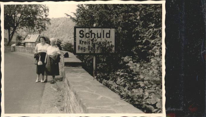 Schuld Ortsschild
