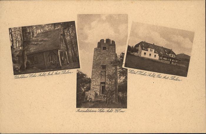 Adenau Ahrweiler Rheinland-Pfalz Adenau Blockhaus Hohe Acht Aussichtstur