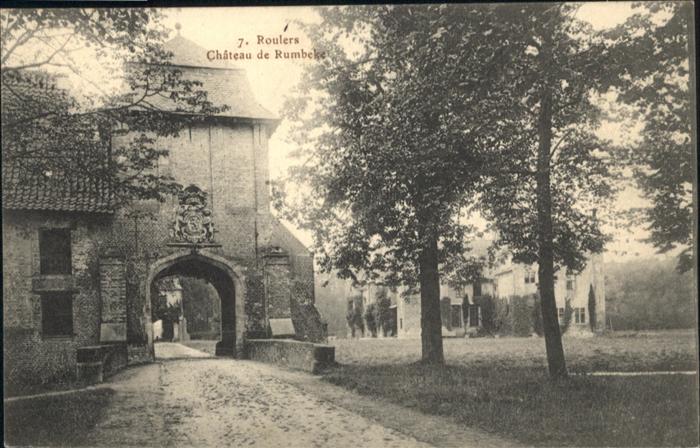 Rumbeke West-Vlaanderen Rumbeke Chateau