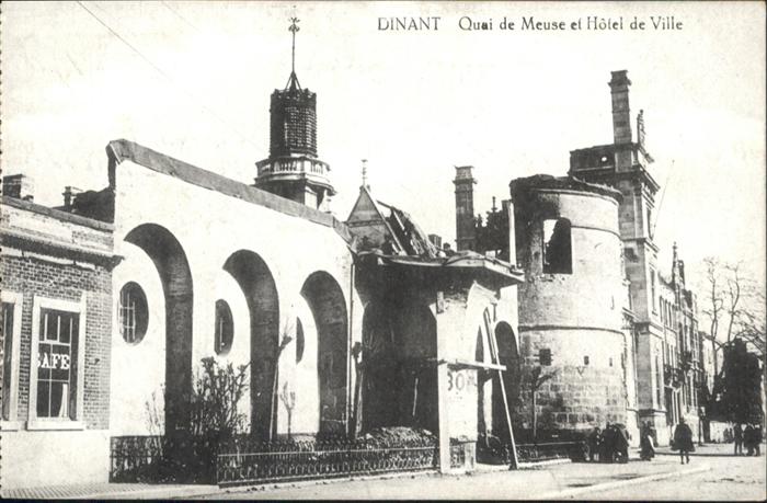 Dinant Wallonie Dinant Quai de Meuse Hotel de Ville