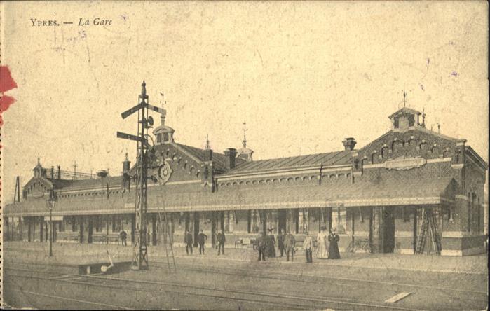 Ypern Ypres Ypres la Gare