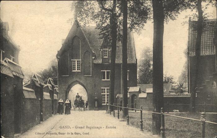 Gand Belgien Gand Grand Beguinage Entree