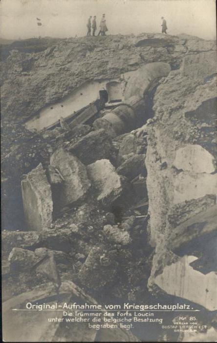 Fort Loucin Kriegsschauplatz