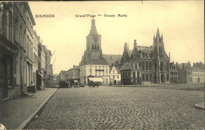 Dixmude Grand Place Groote Merkt