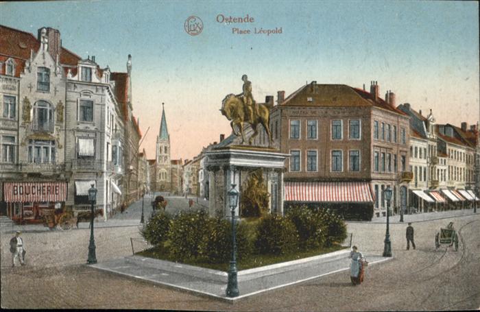 Ostende Oostende Ostende Place Leopold