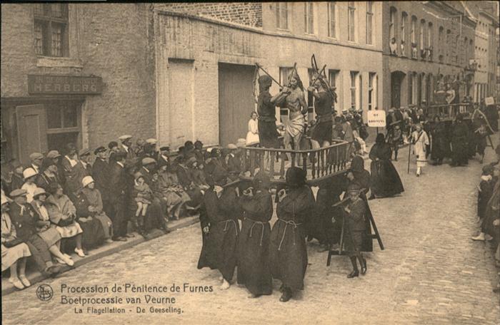 Furnes Procession de Penitence la Flagellation