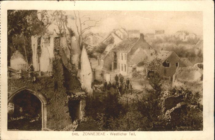 Zonnebeke Zerstörung