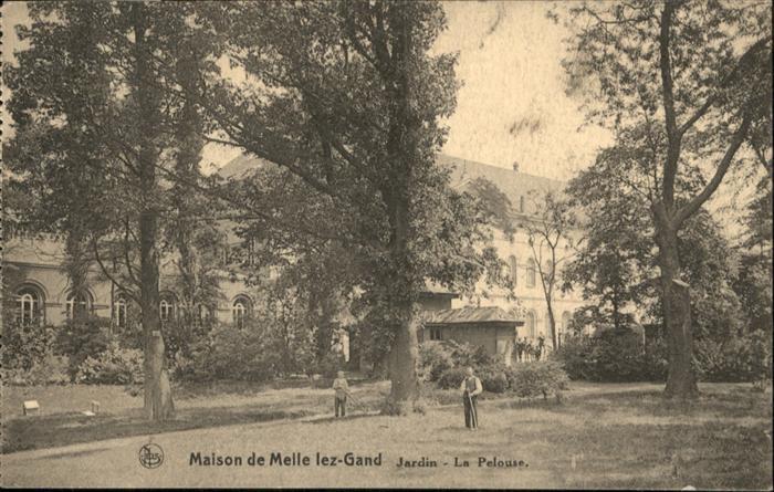 Melle Maison de Melle les-Gand Jardin la Pelo
