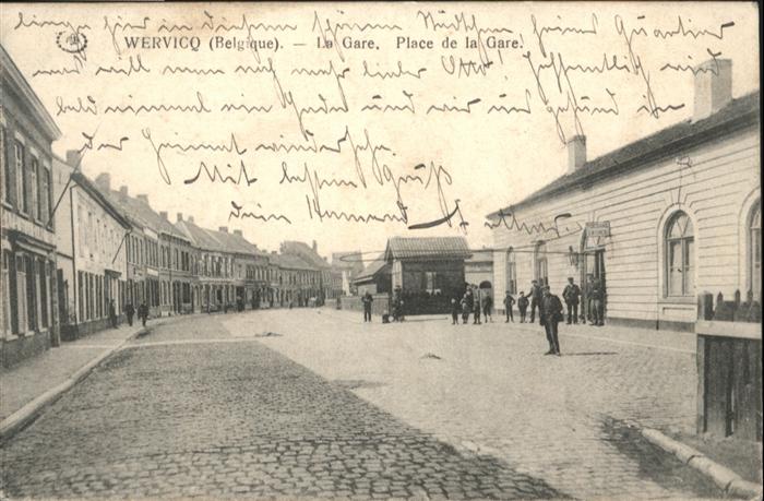 Wervicq la Gare Place de la Gare