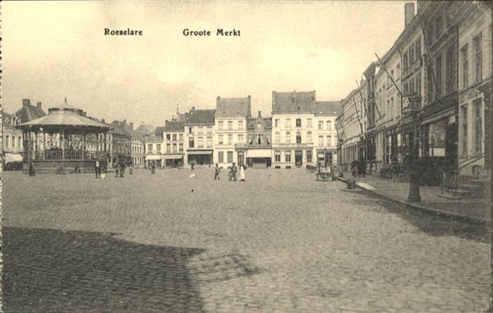 Roeselaere Roeselare Groote Merkt
