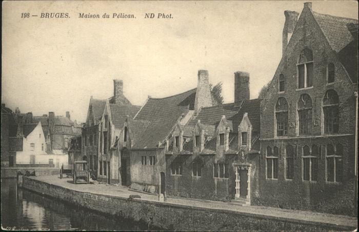 Bruges BRUGGE Belgie Bruges Maison du Pelican