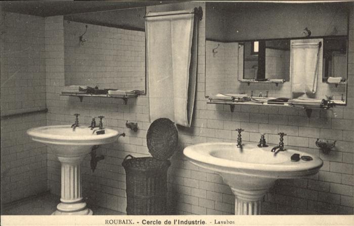 Roubaix Cercle de l'Industrie Lavabos