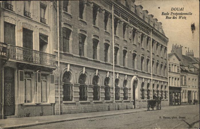 Douai 59 Douai Ecole Professionnelle Rue des Wet