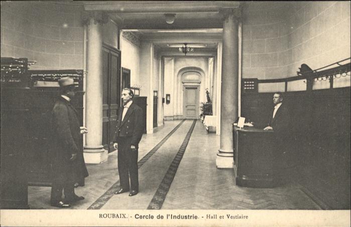 Roubaix Cercle de l'Industrie Hall Vestiaire