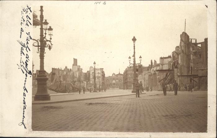 Lille Nord Lille [handschriftlich] Zerstörung