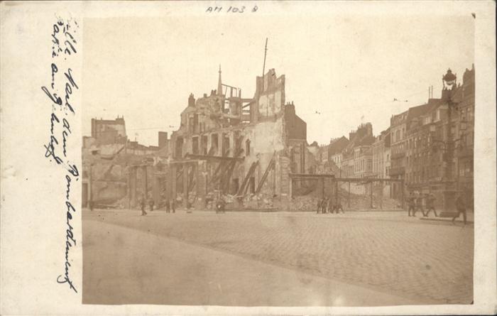 Lille Nord Lille [handschriftlich] Zerstörung