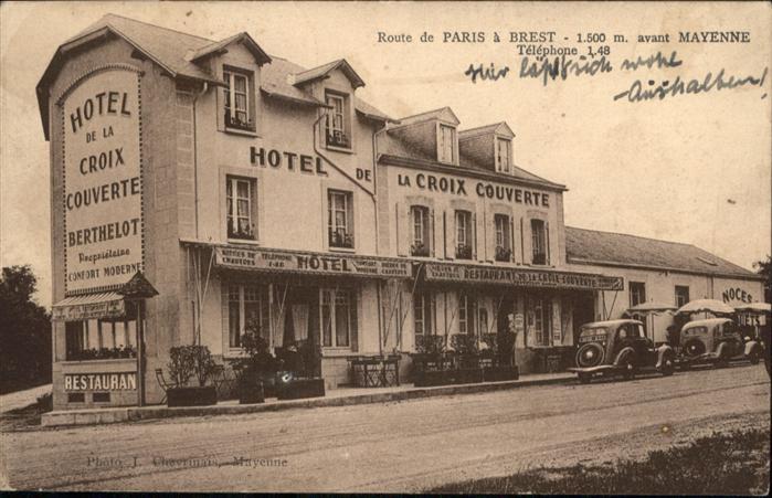 Mayenne Hotel de la Croix Couverte