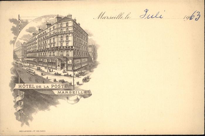 Marseille Bouches-du-Rhone Marseille Hotel de la Poste