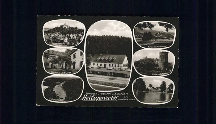 Heiligenroth Bundesautobahn Raststätte Schloss Wolfs