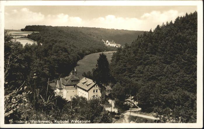 Montabaur Westerwald Montabaur Kur Hotel Waldesruhe