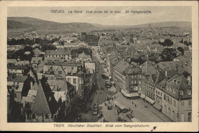 TRIER CITY St Gangoulphe Strassenbahn