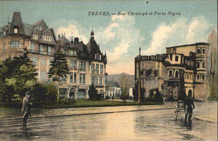 TRIER CITY Rue Christoph et Porta Nigra
