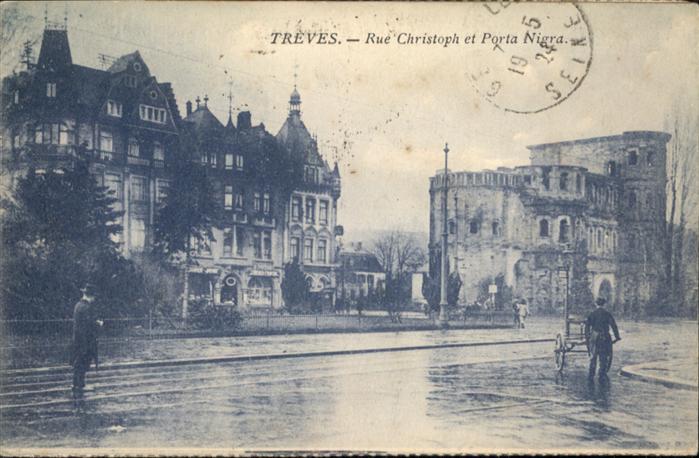 TRIER CITY Rue Christoph et Porta Nigra