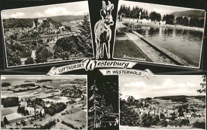 Westerburg Westerwald Kirche Talbrücke Schloss Schwimmbad