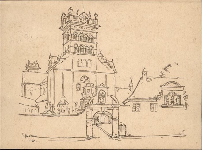 TRIER  CITY St Matthias Basilika