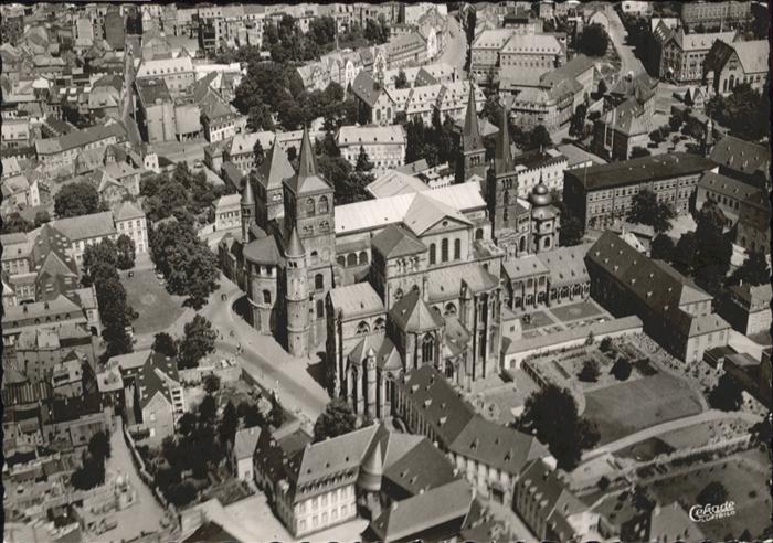 TRIER  CITY Dom Fliegeraufnahme