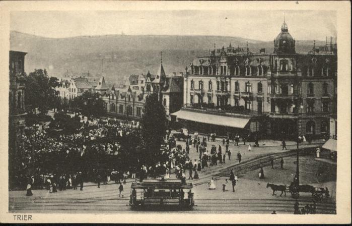 TRIER CITY Strassenbahn Kutsche