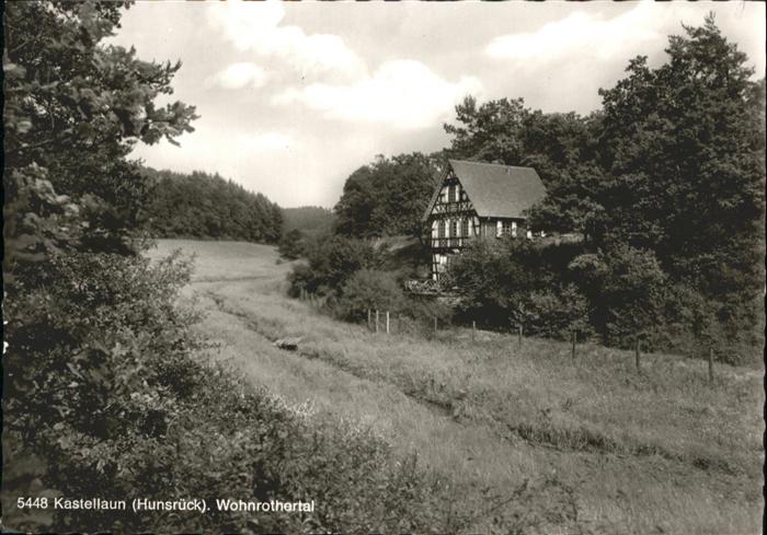 Kastellaun Hunsrueck Kastellaun Wohnrothertal