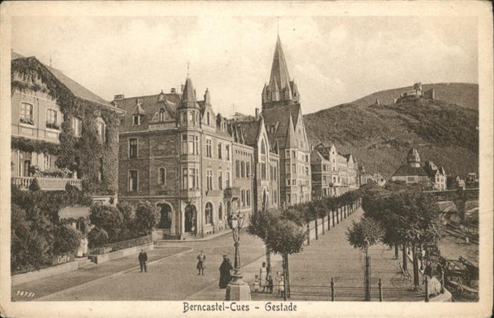 BERNKASTEL-KUES Berncastel Rheinland-Pfalz Gestade