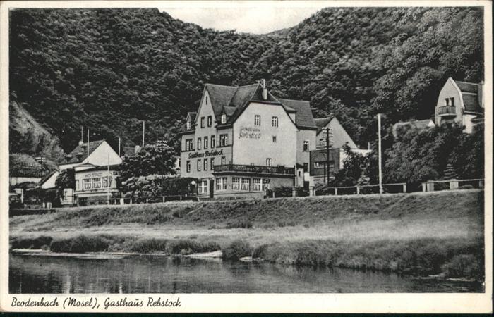 Brodenbach Mosel Rheinland-Pfalz Gasthaus Rebstock