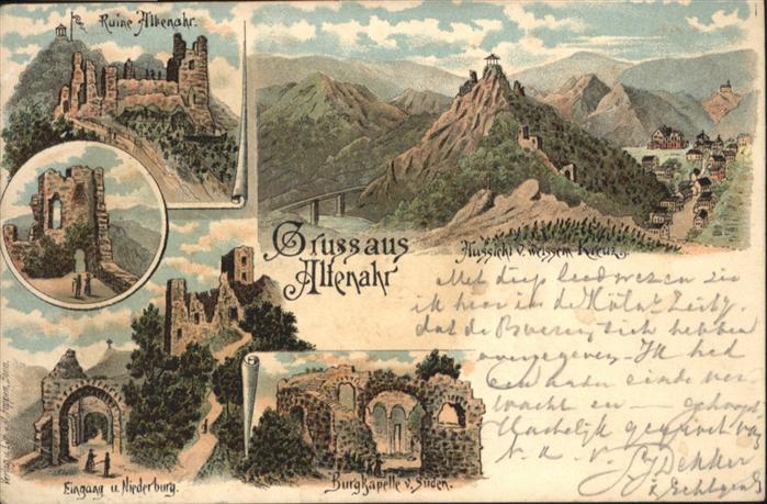 Altenahr Ruine Altenahr Burgkapelle