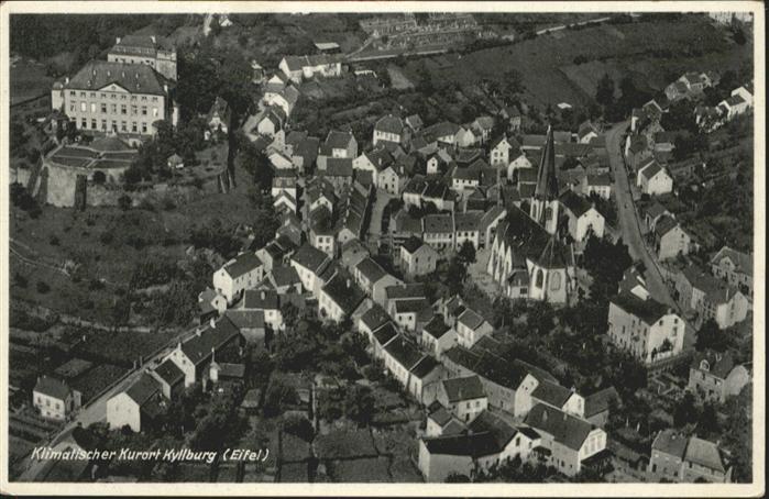 Kyllburg Rheinland-Pfalz Kyllburg Fliegeraufnahme