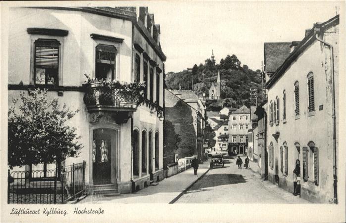 Kyllburg Rheinland-Pfalz Kyllburg Hochstrasse