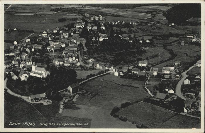 Daun Eifel Daun Fliegeraufnahme