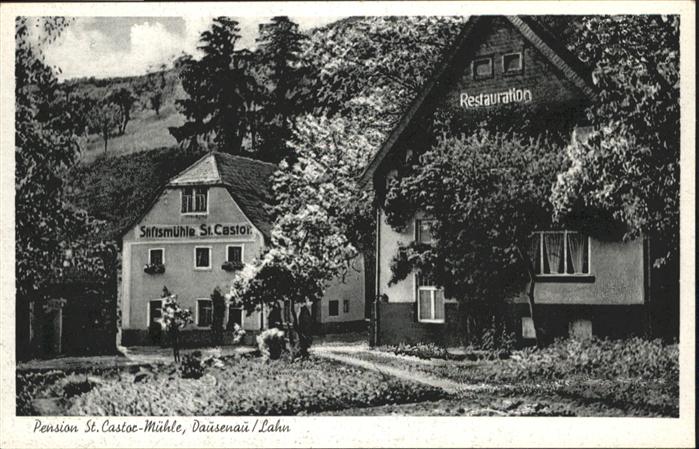 Dausenau Pension St Castor Muehle