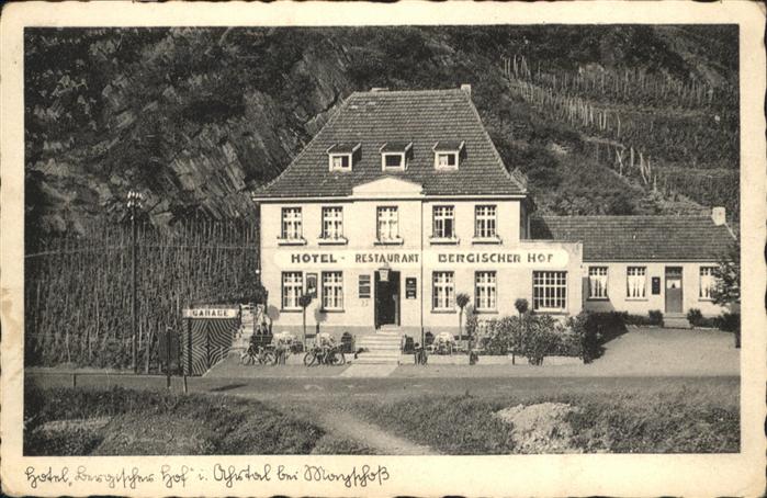 Mayschoss Hotel Restaurant Bergischer Hof