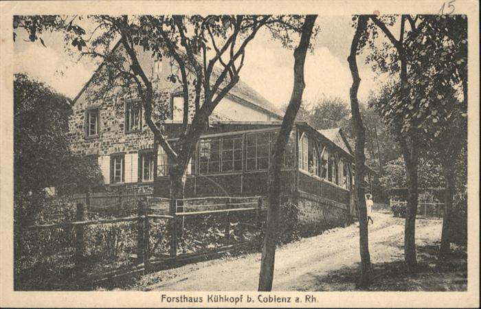 Koblenz Rhein Koblenz Forsthaus Kühlkopf