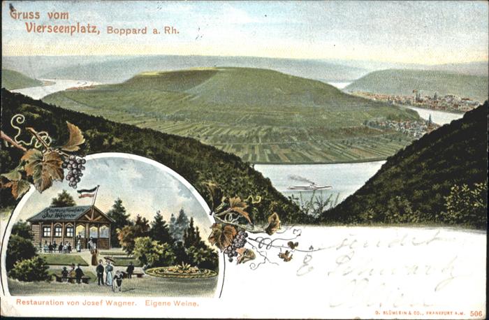 Boppard Rhein Boppard Vierseenplatz Restauration Jose