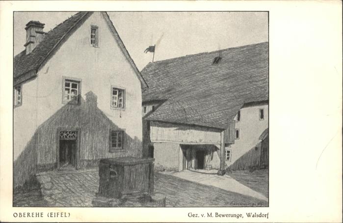 Oberehe Künstler M. Bewerunge