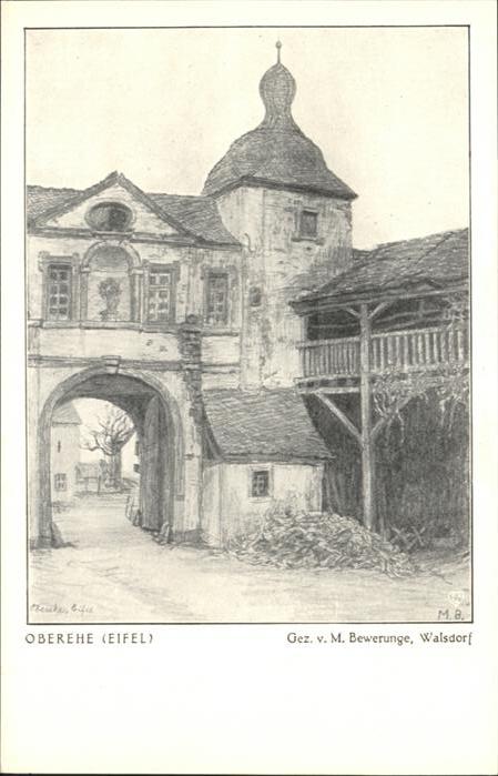 Oberehe Künstler M. Bewerunge