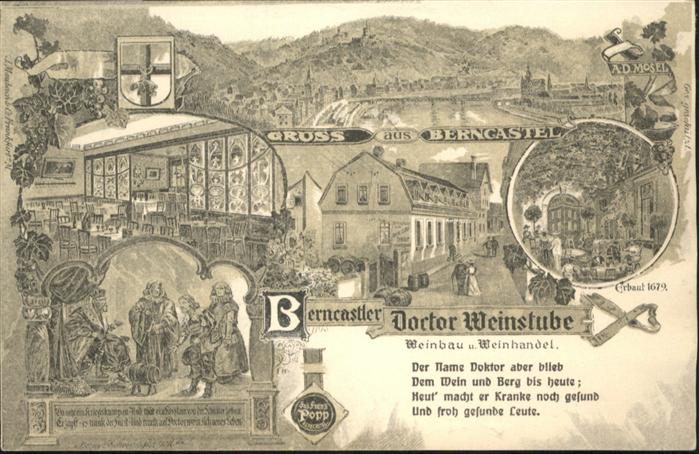 Bernkastel-Kues Bernkastler Doktor Weinstube