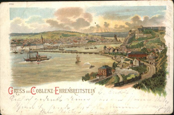 Koblenz Rhein Koblenz Ehrenbreitstein